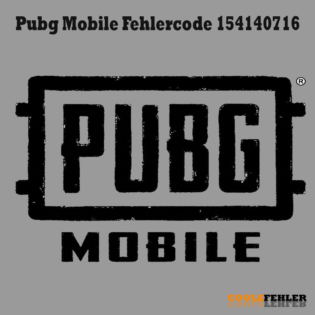 Codice Errore Pubg Mobile 154140716 – Risoluzione Dei Problemi