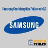 Codice errore lavastoviglie Samsung LE