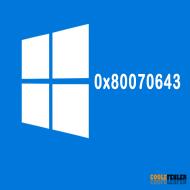 Codice di errore di Windows Update: „0x80070643“