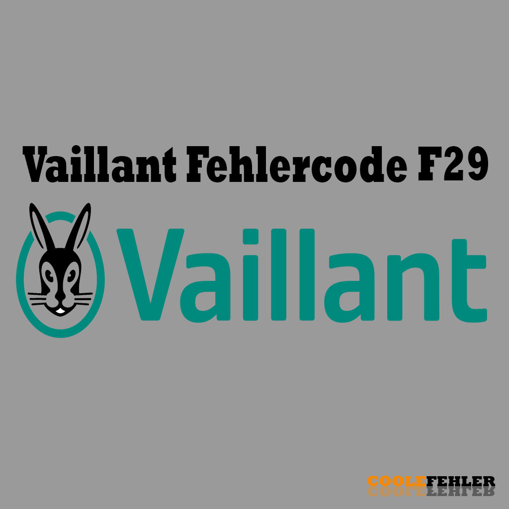 Codice Errore Vaillant F29 – Soluzione Del Problema